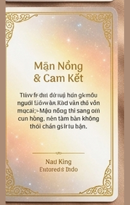 22. Anh đã vẽ sẵn kế hoạch cho tương lai của chú…