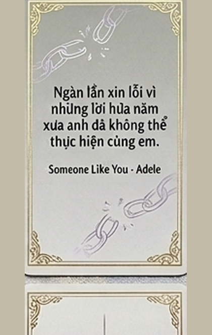 52. Ngàn lần xin lỗi vì những lời hứa năm xưa an…